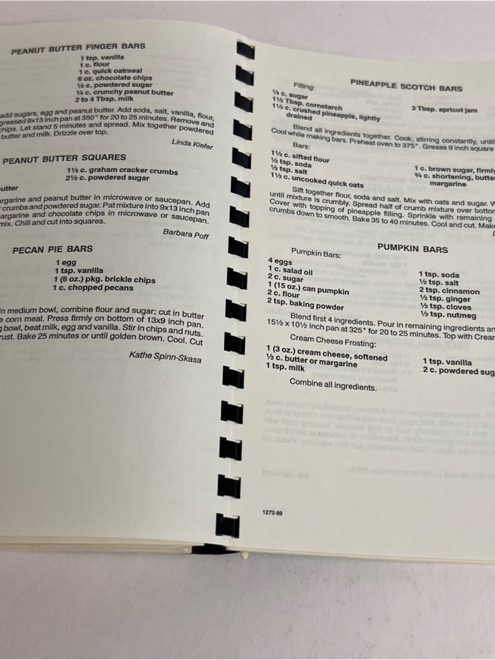VTG Grazing Across Wisconsin Collection of Family Recipes Spiral Book 1989 - Picture 11 of 13